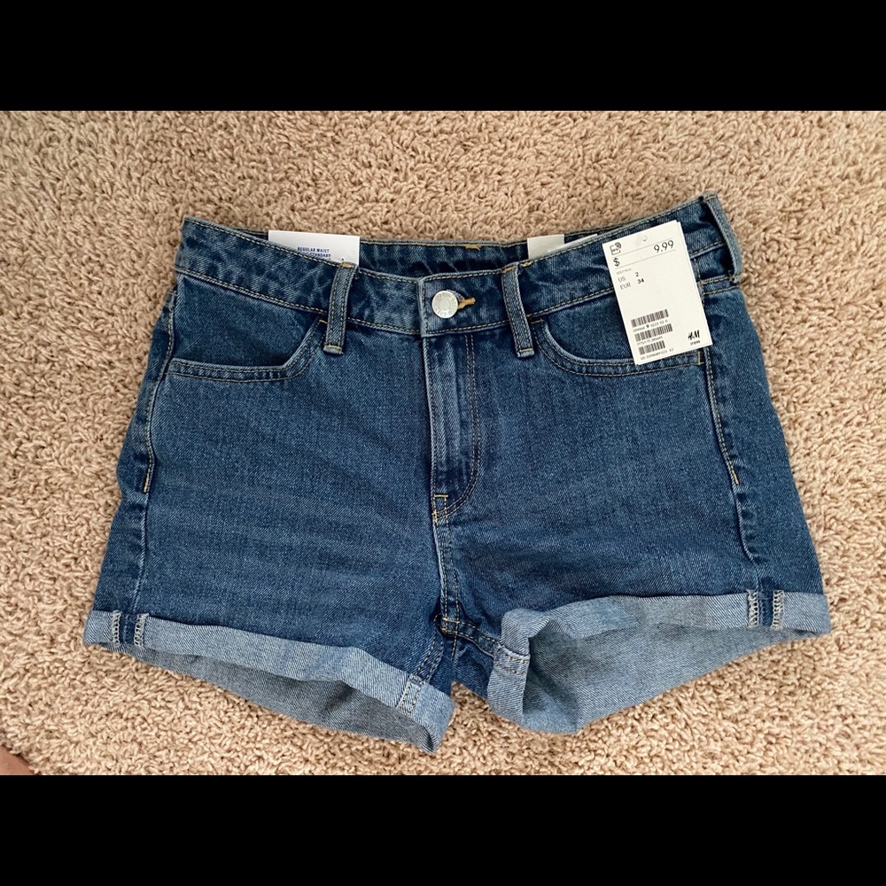 H&M denim shorts